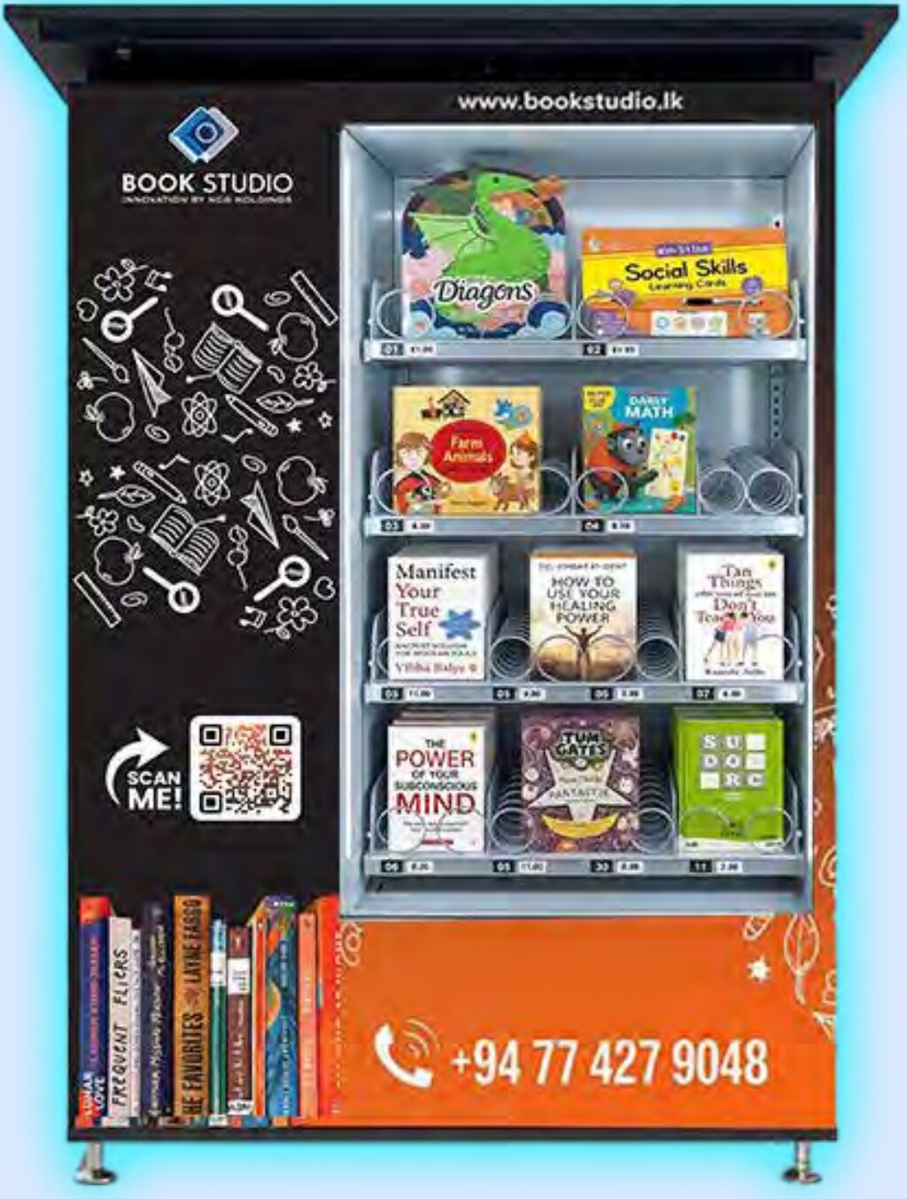 Book Studio vending machine — Lyceum International School