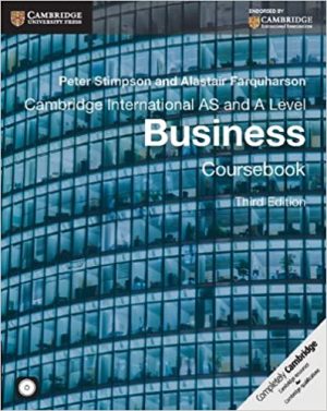 Cambridge International AS and A Level Business Coursebook - 9781107677364 - Bookstudio.lk