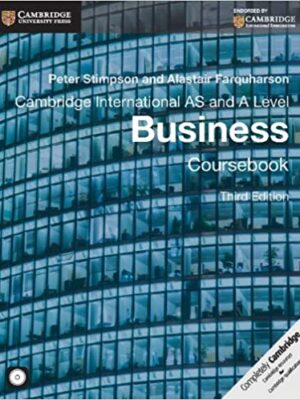 Cambridge International AS and A Level Business Coursebook - 9781107677364 - Bookstudio.lk