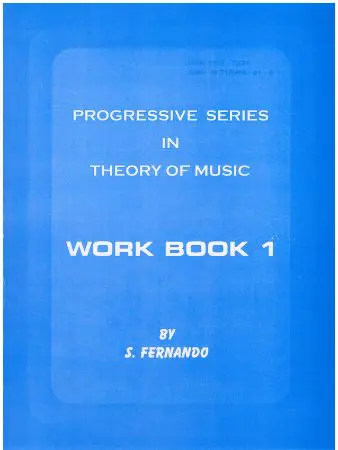 Progressive series - theory of music: work book 1