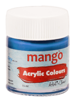 Mango - Acrylic Colour: Cerulean Blue
