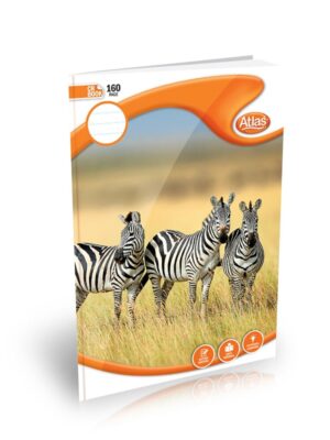 Atlas A4 CR Book Single Ruled 160 Pages