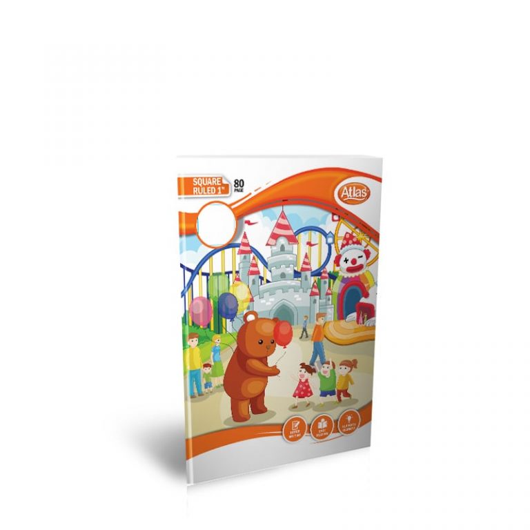 Buy Atlas A5 Practical Book 1 inch Square Ruled 80 Pages