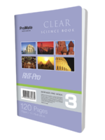 ProMate CR 120 Pages Clear Book
