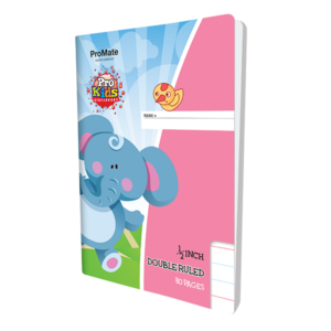 Promate 80 Pages Double Ruled Half Inch Exercise Book
