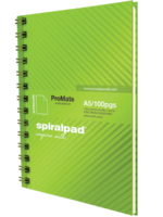 ProMate A5 Spiral Pad Hardcover 100 Pages - BPFG0266