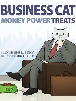 Business cat: money, power, treats