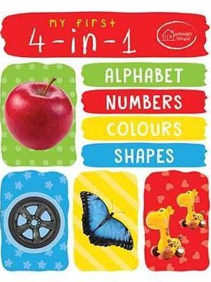 My First 4 in 1 Alphabet Numbers Colours Shapes