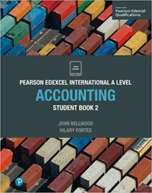 Pearson Edexcel International A Level Accounting Student Book 2 | BookStudio.lk