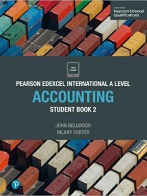 Pearson Edexcel International A Level Accounting Student Book 2 | BookStudio.lk