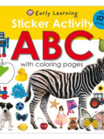 Sticker activity abc : over 100 stickers with coloring pages ( priddy books )