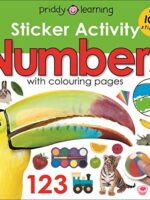 Sticker activity numbers with coloring pages (priddy books)