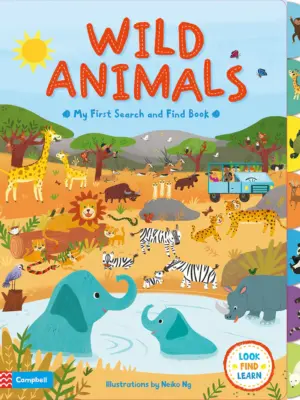 Wild Animals (My First Search and Find) 9781447277279 Bookstudio.lk Online Bookshop in Sri Lanka