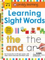 Learning Sight Words (Priddy Book) Includes a Wipe-Clean Pen and Flash Cards!