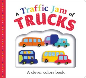 A Traffic Jam of Trucks - A Clever Colors Book (Mini)