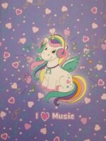 I love you music - diary note book (panther)