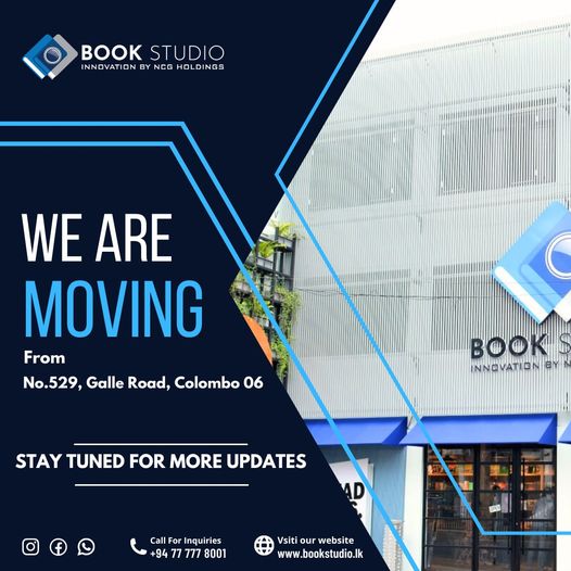 We are moving bookstudio