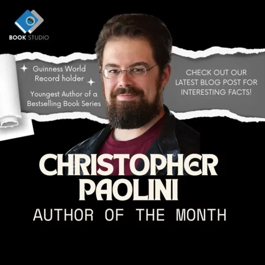 Christopher paolini bookstudio author of month