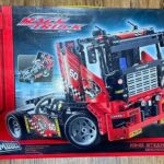 decool 3360 race truck car 2 in 1 transformable model compatible lego 8041 lego 42041