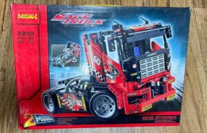 decool 3360 race truck car 2 in 1 transformable model compatible lego 8041 lego 42041