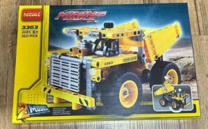 decool 3363 mining truck bulldozer 2 in 1 model technic compatible lego