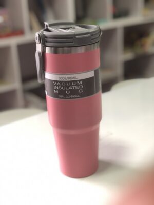 vacuum insulated mug 3 way option lid stanley type 30oz