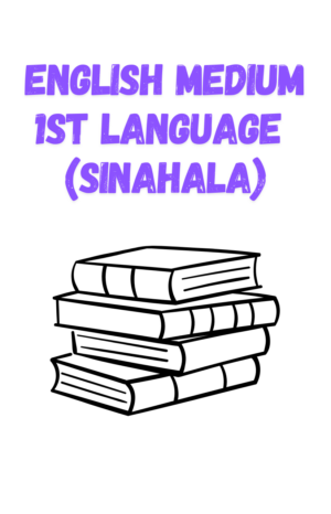 english medium 1st language sinhala gr 3