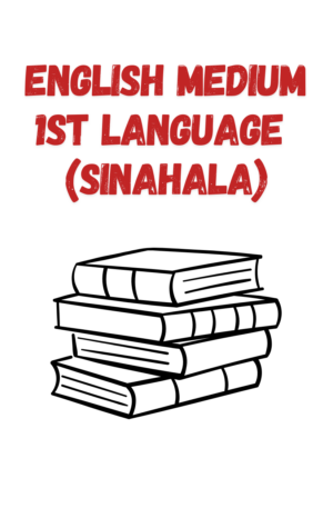 english medium 1st language sinhala gr 4