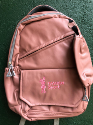 school bag fashion sport pink