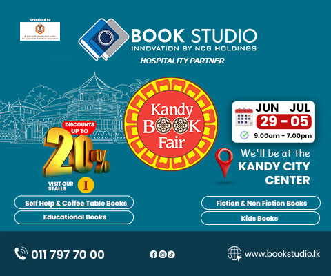 Kandy book fair 29 jun - 05 jul - book studio